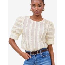 Lipsy Tricou crem