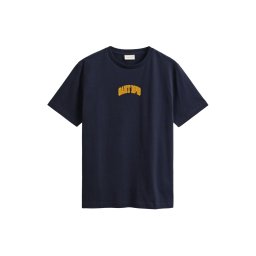 GANT Tricou albastru închis / galben șofran
