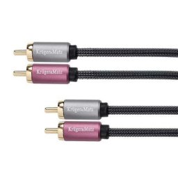 Accesorii Audio Hi-Fi CABLU 2RCA-2RCA 0.5M KRUGER&MATZ