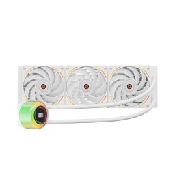 CC 360 white, ventilator de 120 mm, Alb