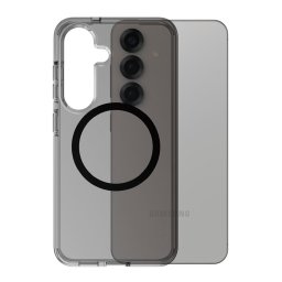Husa CARE by PanzerGlass Urban Combat Qi - Husă telefon - compatibil cu Samsung S25 - Compatibil încărcare wireless (Qi) - culoare Negru, Gri