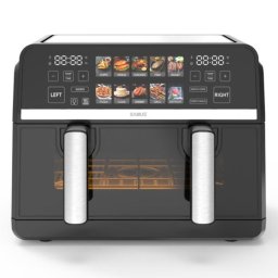 Friteuza AF9BIG-S2500DW, 2500 W, 9 l, 10 programe, Negru