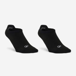Set 2 perechi șosete scurte Fitness Negru