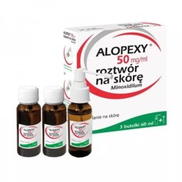 Alopexy minoxidil 5 %, 3x60 ml, Pierre Fabre