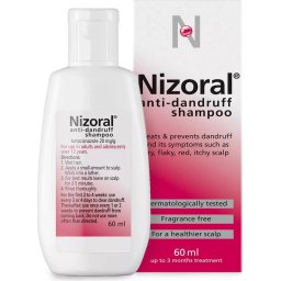 Nizoral Sampon Ambalaj Rosu, 60 ml