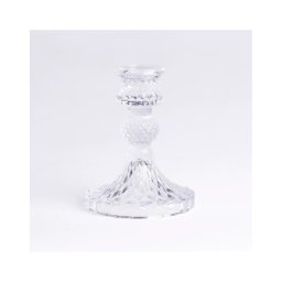 Suport pentru lumânare 10,5 cm, transparent