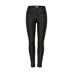 ONLY Pantaloni Onlhush Life Mid Sk Coated Pnt Noos 15182330 C-N10 Black