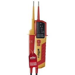 Tester de tensiune și continuitate 45216, dispozitiv de măsurare (roșu/galben, 12 - 1.000 V AC)