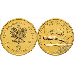 Polonia 2010 - 2 zloty, necirculata - J.O. Vancouver