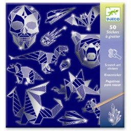 Joc creativ de razuit planse metalice, djeco