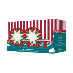 Set Bialetti 4 cesti si farfurii Winter Wonderland