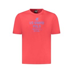 Tricou polo bărbătesc US Grand roșu