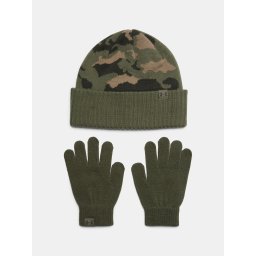 Under Armour B Beanie/Glove Combo-GRN Boys Set - Boys