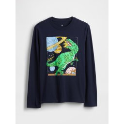Tricou imprimat cu mânecă lungă pentru băieți