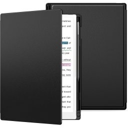 Husa MoKo Book Folio pentru Remarkable Paper Pro 11.8", Magnetic, Negru