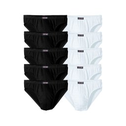 H.I.S Slip negru / alb