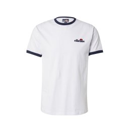 ELLESSE Tricou 'Meduno' bleumarin / portocaliu / roșu intens / alb