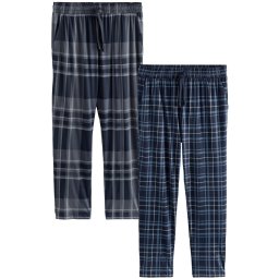Next Pantaloni de pijama albastru / bleumarin / gri