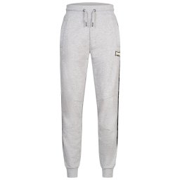 LONSDALE Pantaloni 'TENSTON' gri / negru