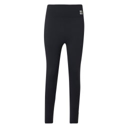 HUGO Leggings 'Noparda' negru / alb