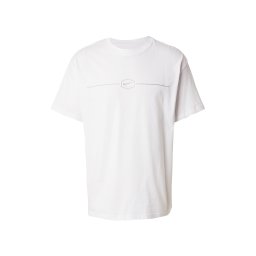 Nike Sportswear Tricou 'M90 FW MBR CNCT 2' gri / alb