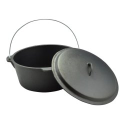 Ceaun Fontă cu Capac 7,2 L – Ideal pentru Gătit Tradițional