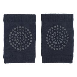 Genunchiere antiderapante bumbac Go Baby Go - Navy Blue