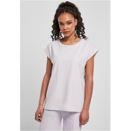 Women's Organic T-Shirt with Extended Shoulder Soft lilac