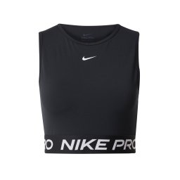 NIKE Sport top 'NIKE PRO 365' negru / alb