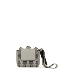 Karl Lagerfeld Breloc 'Maison de Karl' gri / negru