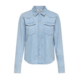 ONLY Bluză 'ONLCHARLIZE' albastru denim