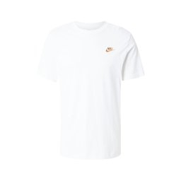 Nike Sportswear Tricou 'Club' galben miere / alb