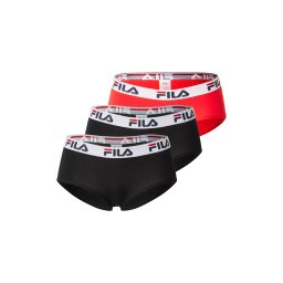 FILA Chiloți roșu / negru / alb