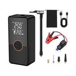 Booster de pornire portabil cu compresor 8000 mAh