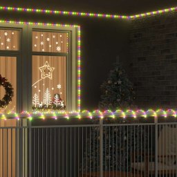 Lumina cu sfoara cu 2400 LED Multicolour 100 m PVC GartenMobel Dekor