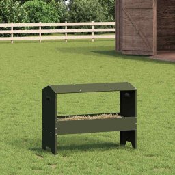 Jgheab pentru hranirea animalelor Verde masliniu GartenMobel Dekor