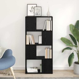 Set comoda TV Pe perete Negru 60 x 24 x 125,5 cm Lemn compozit GartenMobel Dekor