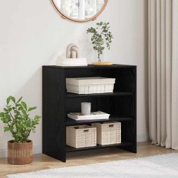 Bufet Negru 70 x 41 x 75 cm Lemn compozit GartenMobel Dekor