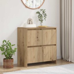 Bufet stejar artizanal 70 x 41 x 75 cm Lemn compozit GartenMobel Dekor