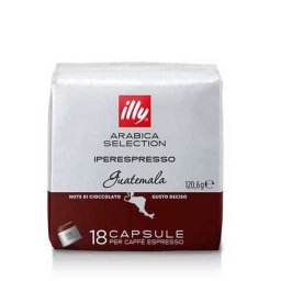 Cafea illy 18 capsule iperespresso GUATEMALA cu cofeina
