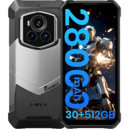 Telefon rugged Fossibot F107 Pro, 5G, 6.95 120Hz, Dimensity 7300, 12GB RAM, 512GB, NFC, Baterie mare 28000mAh, Android 15