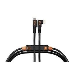 TETHERTOOLS TetherPro Optima 10G USB-C 4.6m Straight to Right (negru)