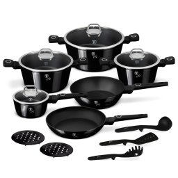 BERLINGER HAUS BH/8232 Black Vantage Collection Set vase 15 cu părţi