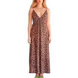 MADAME SHOU SHOU Rochie Violon animal print