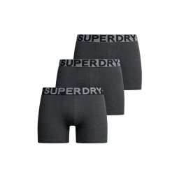 SUPERDRY Lenjerie (Pack of 3) D2 Sdna Boxer Triple Pack M3110452C 1bj raven black marl
