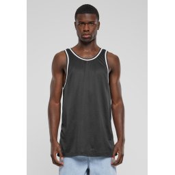 Urban Classics Tricou negru / alb