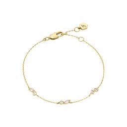 FOSSIL Brățară 'Ellis' auriu / transparent
