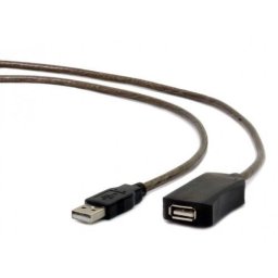Cablu Gembird, 1x USB 2.0 - 1x USB 1.1, 10m, Negru