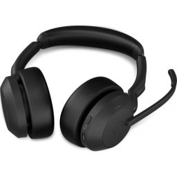 Casti cu microfon Jabra Evolve2 55 Stereo UC, Bluetooth/USB-A, Negru