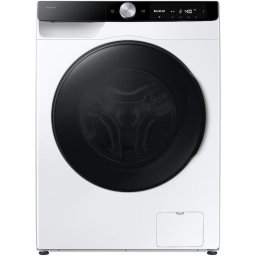 Masina de spalat rufe slim cu uscator Samsung WD90DG6G94BKU4, Spalare 9 kg, Uscare 5 kg, 1400 rpm, Clasa A, AI Control, AI Wash, Auto Dispense, Ai Ecobubble, Super Speed 39, Space Max, Smart Things WiFi, Digital Motor Inverter, Alb